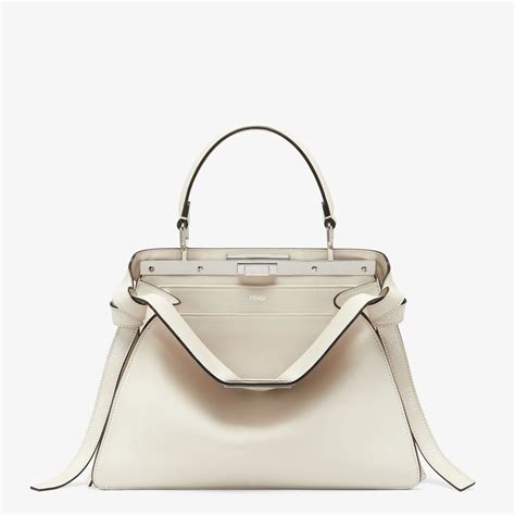 bolsa fendi blanca|Fendi catalogue.